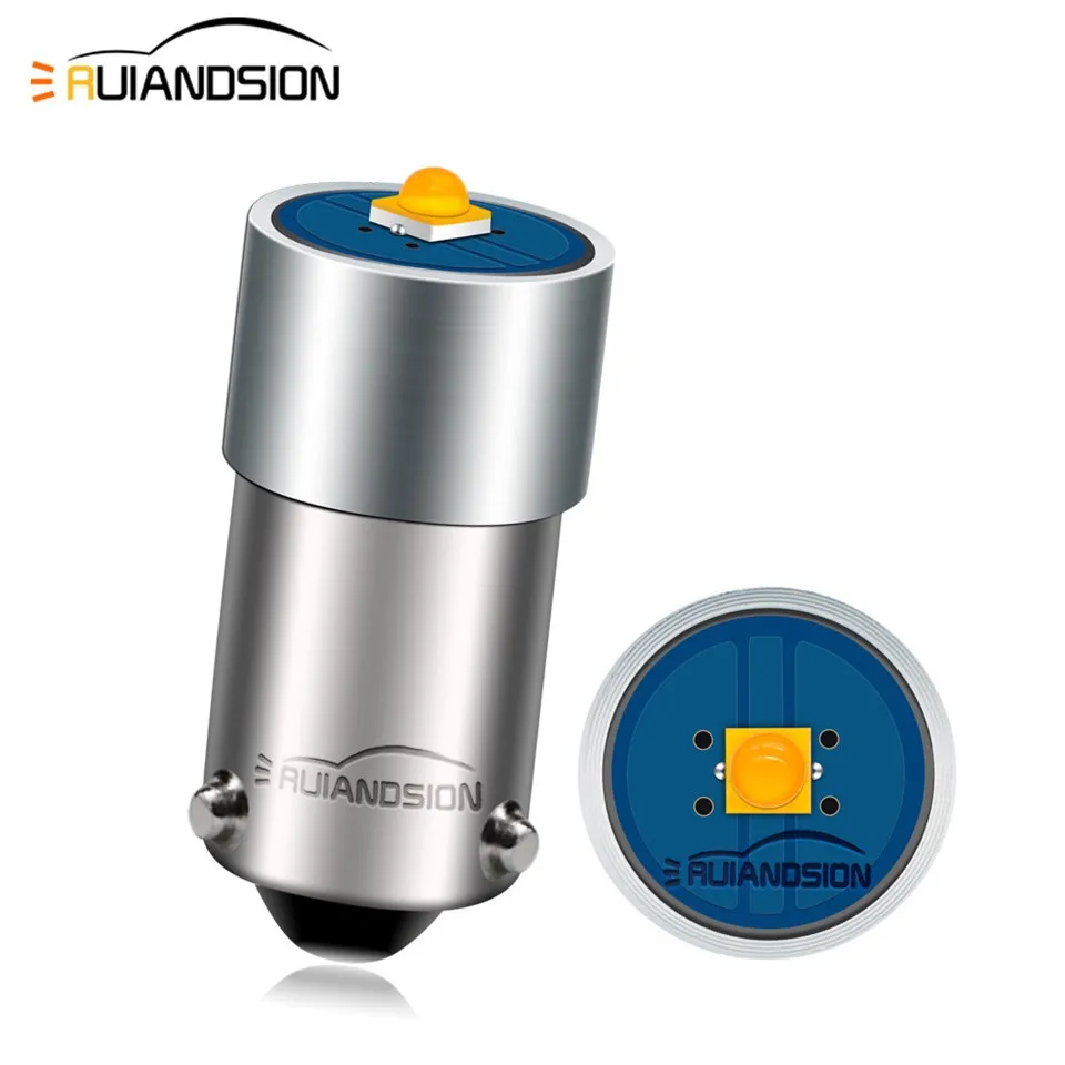 Ruiandsion wholesale H21w Bax9s Led Canbus 12V 24V Warm White White